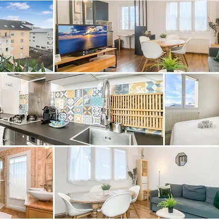 Homey Hanna - Au Pied Du Tram / Parking Gratuit / Balcon Prive / Wifi Gratuit